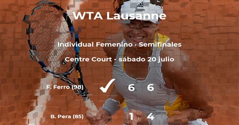 Flashscore: Bernarda Pera .